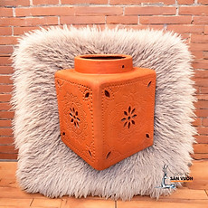 Đèn Treo Decor Sân Vườn Gốm Đất Nung