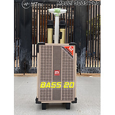 Loa karaoke xách tay 9089 PRO nhỏ gọn âm thanh lớn. Hàng Chính Hãng