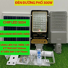 ĐÈN ĐƯỜNG NĂNG LƯỢNG MẶT TRỜI(300W)
