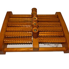 Bàn Lăn Chân Gỗ Massage 6 Hàng ( 31 X 24 X 10 Cm)