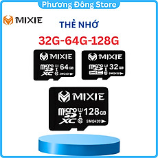 Thẻ Nhớ Mirco SD Mixie 64Gb - Thẻ Nhớ Mixie 32Gb Class 10 Chuyên Ghi Hình Cho Camera, Máy Ảnh và Điện Thoại - Hàng Chính Hãng
