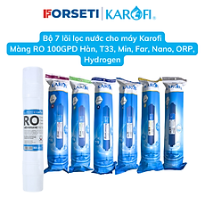Combo 10 lõi lọc nước Karofi cho máy lọc nước Optimus Plus O-P1310 - Hàng chính hãng