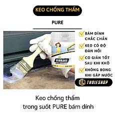 Keo chống thấm vết nứt mái nhà, sàn nhà vệ sinh, máng xối, mái tôn- dung tích 1000ml
