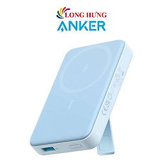 Sạc dự phòng có chân đế từ tính không dây Anker 633 MagGO 10000mAh A1641 - Hàng chính hãng