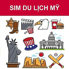 Sim Du Lịch Canada Và Mỹ Tặng 10GB Dùng Trong 30 Ngày - Hàng Chính Hãng
