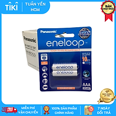 Vỉ 2 Viên Pin Sạc AAA Eneloop BK4MCCE Made In Japan - Chính Hãng