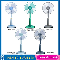 Quạt Điện Đứng Senko L1638 - Công Suất 47W - Được Chọn Màu Tùy Thích - Hàng Chính Hãng
