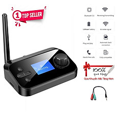 Hàng Chính Hãng - Bộ Thu Phát Âm Thanh Bluetooth C41-JA Bluetooth 5.0 Phạm Vi Kết Nối 10m Đa Dạng Kết Nối 3.5mm Optical Coaxial Chế Độ Chuyển Đổi Linh Hoạt RX TX Âm ThanH Hi-Fi Hỗ Trợ Đa Định Dạng Mp3 AAC SBC Pin Trâu 4-26Hỗ Trợ Thẻ Nhớ Ngoài - ROGTZ