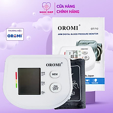 Máy đo huyết áp điện tử bắp tay OROMI GT-712 - Chăm sóc sức khỏe gia đình - Hàng chính hãng