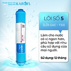 Lõi Lọc RO KAROFI Số 5 - T33 GAC