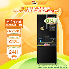 Tủ Lạnh 2 Cánh Panasonic 417 lít NR-BX471GPKV - Lấy nước ngoài - Hàng chính hãng