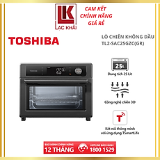 Lò chiên không dầu 25 lít Toshiba TL2-SAC25GZC(GR) - Hàng chính hãng