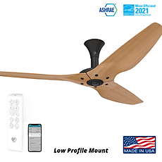 Quạt trần thông minh Haiku Caramel Bamboo