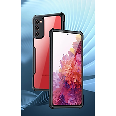 Ốp lưng cho Samsung Galaxy S20, S20 FE, S20 Plus hiệu XUNDD trong viền màu chống ố, chống sốc cao cấp - Hàng chính hãng