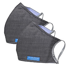 Combo 2 khẩu trang Karibon Cotton 8 lớp lọc bụi mịn