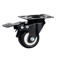 Bộ 4 Bánh Xe Đẩy Hàng 5cm Có Khoá và Không Khoá Chịu Tải Cao