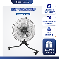 Quạt Sàn Công Nghiệp Chính Hãng SOWUN SW825, Công Suất Lớn Giúp Làm Mát Nhanh