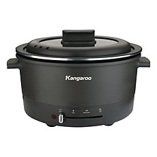 Lẩu điện Kangaroo KG45EH1, dung tích 4.5L, công suất 1300W, cấu trúc đĩa truyền nhiệt giúp truyền nhiệt nhanh và đều - Hàng chính hãng