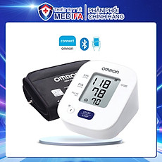 Máy Đo Huyết Áp Điện Tử Omron HEM-7142T2 (Mẫu Cũ 7142T1) Tự Động Phát Hiện Nhịp Tim Không Đều, Bộ Nhớ Lưu Trữ 14 Kết Quả Đo, Có Kết Nối Bluetooth