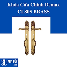 Khóa Cửa Chính Demax CL805 BRASS . Hàng Chính Hãng