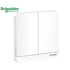 Công tắc đôi 1 chiều AvatarOn màu trắng/màu vân gỗ