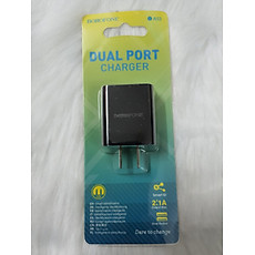 Cốc sạc nhanh Borofone 10w A53A có 2 cổng USB - Dual Port charge - Hàng chính hãng