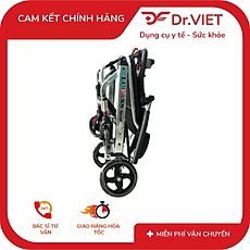 Xe lăn nhôm du lịch Lucass X-963 (X-69) – Gọn nhẹ, tiện lợi, đồng hành mọi hành trình