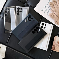 Ốp Lưng Cho Samsung Galaxy S25 Ultra Nhám Likgus Strap Siêu Mỏng Bảo Vệ Camera Kèm Dây Silicone Tiện Lợi - Hàng chính hãng