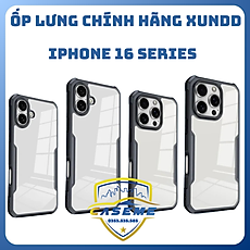 Ốp lưng chống sốc XUNDD dành cho iPhone 16/ 16 Plus/ 16 Pro/ Max - Hàng Chính Hãng