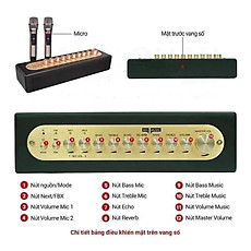 VANG SỐ CHỈNH CƠ TÍCH HỢP BLUETOOTH & MICR0 KHÔNG DÂY UHF Mi30S ver2024 hàng chính hãng