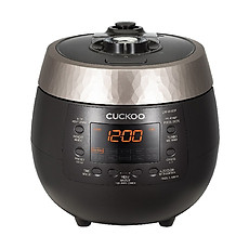 Nồi cơm điện tử áp suất Cuckoo 1.08 lít CRP-R0600F màu đen - Bản Quốc Tế tiếng Anh - Hàng chính hãng