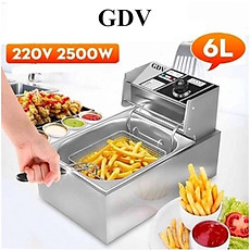 Nồi Chiên Nhúng Điện Ngập Dầu GDV Y06L (6 lít) - Hàng Chính Hãng