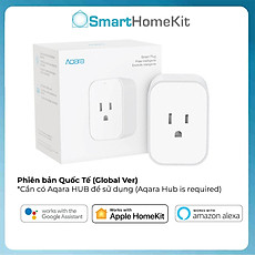 Ổ cắm điện thông minh tiêu chuẩn Mỹ Aqara Smart Plug (US) ZNCZ12LM
