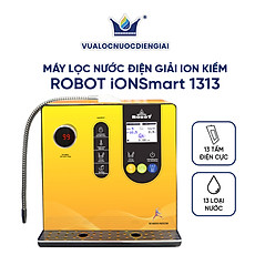 Máy Lọc Nước Điện Giải Ion Kiềm ROBOT IonSmart 1313 Chức Năng Nóng Thông Minh - Hàng Chính Hãng