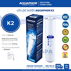 Lõi Lọc Nước AQUAPHOR K2 Thay Cho Máy Lọc Nước AQUAPHOR MORION - Hàng Chính Hãng