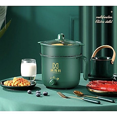 nồi lẩu điện mi ni nấu cơm,cháo 18cm đa nămg