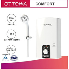Máy tắm nước nóng siêu bền 4500W - TC4501 - Hàng chính hãng OTTOWA
