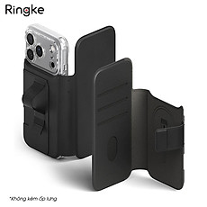 Ví từ tính RINGKE Folio Grip Wallet Magnetic cho iPhone 17 Pro Max - Hàng Chính Hãng