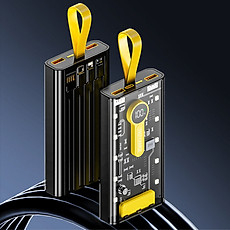 Sạc Dự Phòng 20000mAh - 66W Siêu nhanh sạc nạp dùng bộ vi mạch thế hệ mới - Hàng nhập khẩu