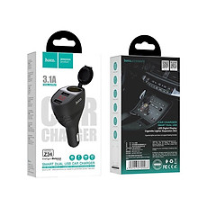 Tẩu Sạc Xe Hơi Hoco Z34 z29 Dual USB 3.1A - Hàng Chính Hãng