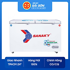 TỦ ĐÔNG SANAKY 208 LÍT VH-255A2 NHÔM (R600A) (HÀNG CHÍNH HÃNG) (CHỈ GIAO HCM)