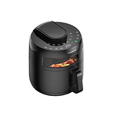 Nồi chiên không dầu nhãn hiệu LocknLock Clear-view window air fryer 5L, 220-240V, 50/60Hz, 1500W - màu đen - EJF279BLK - Hàng chính hãng