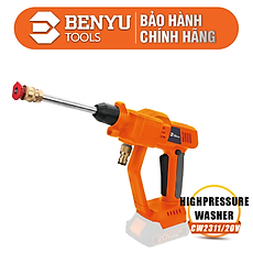 Thân máy xịt rửa áp lực cao dùng pin BENYU CW2311/20V