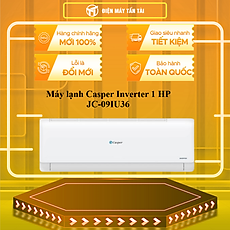 Máy lạnh Casper Inverter 1 HP JC-09IU36 - HÀNG CHÍNH HÃNG - CHỈ GIAO HCM