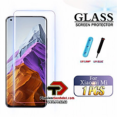 Tấm kính cường lực dành cho Xiaomi Mi 11 trong suốt full keo UV chính hãng Glass - Hàng chính hãng