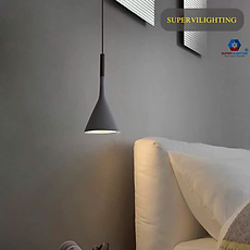 Đèn treo trần nhà SuperVilighting trang trí bàn ăn phòng ngủ phòng khách đầu giường hiện đại bắc âu