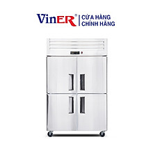 Tủ đông lạnh 4 cánh trực tiếp Viner
