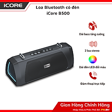 Loa Bluetooth có đèn iCore B500 - Hàng Chính Hãng