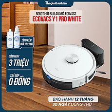 - Robot hút bụi lau nhà Ecovacs Deebot YEEDI 1 Pro (Deebot Y1 Pro) - Màu trắng 2025 - Hàng chính hãng Ecovacs