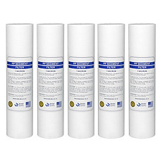 Bộ 5 Lõi lọc PP 1micron 10 inch dùng trong lọc nước